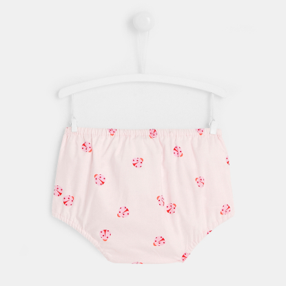 Culotte Bebe Fille Motif Coccinelle Couleur Aucune Nuance Taille 3m Rose Multico