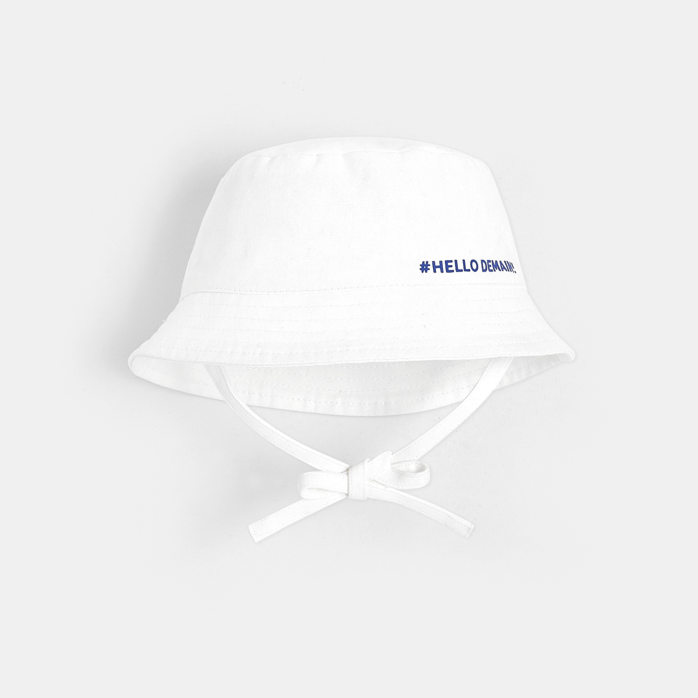 Chapeau Bebe Garcon Hello Demain Couleur Blanc Taille 45 Blanc Jacadi