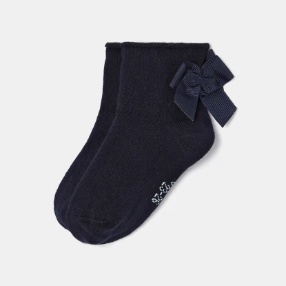 Chaussettes enfant fille à nœud