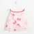 Top enfant fille motif groseilles