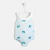 Maillot de bain bébé fille motif oiseaux