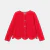 Cardigan en molleton enfant fille