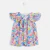 Blouse bébé fille en Liberty