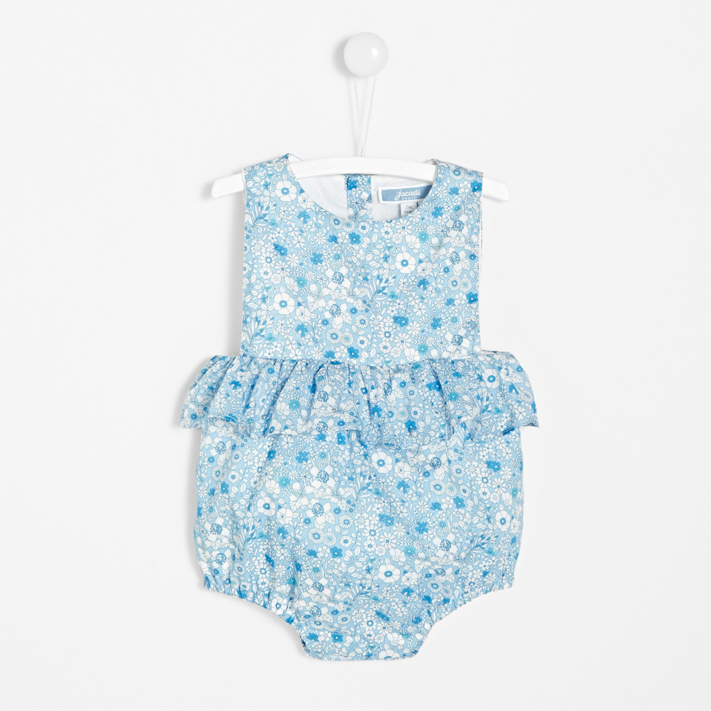 Bloomer Bebe Fille En Liberty Taille 12m Couleur Bleu Blanc Couleur Primaire Bleu Taille Groupee 12m