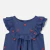 Robe bébé fille en chambray