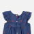 Robe bébé fille en chambray