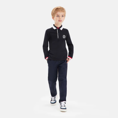 Polo esprit rugby enfant garçon