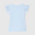 T-shirt enfant fille manches volantées