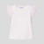 T-shirt enfant fille manches volantées