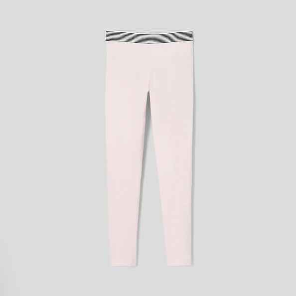 Legging enfant fille en piqué de coton