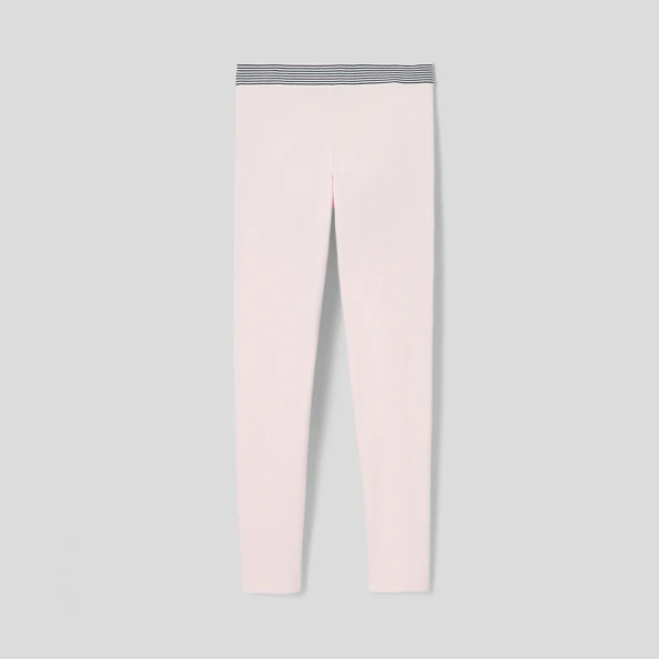 Legging enfant fille en piqué de coton