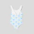 Maillot de bain bébé fille motif fleur