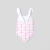 Maillot de bain bébé fille motif fleur