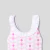 Maillot de bain bébé fille motif fleur