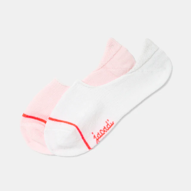 Duo de chaussettes invisibles enfant fille