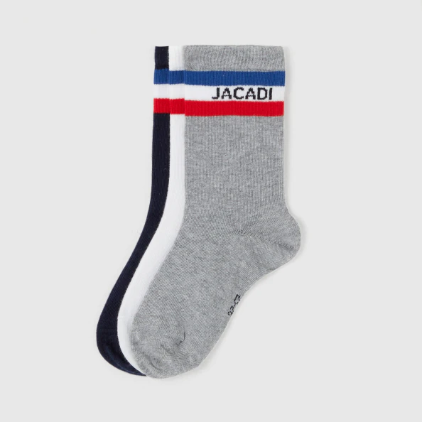 Lot de 3 paires de chaussettes enfant garçon