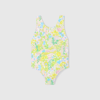 Maillot de bain bébé fille en tissu Liberty