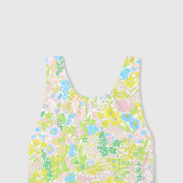 Maillot de bain bébé fille en tissu Liberty