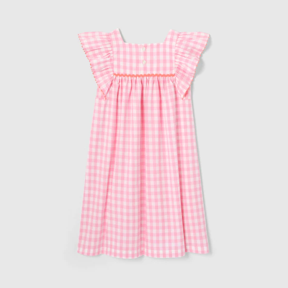 Chemise de nuit enfant fille en vichy