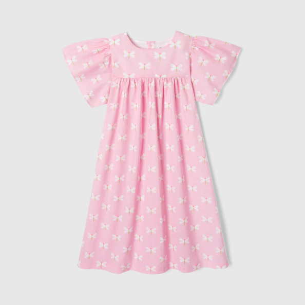 Chemise de nuit enfant fille à fleurs