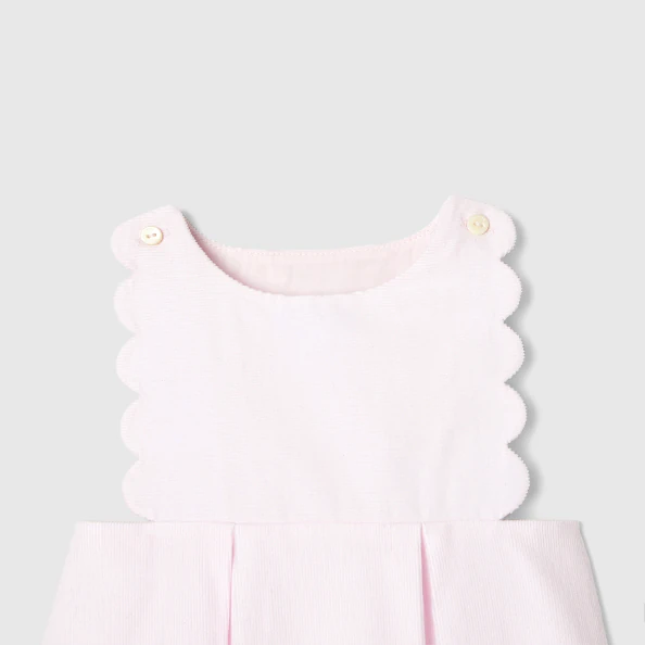 Robe bébé fille en velours