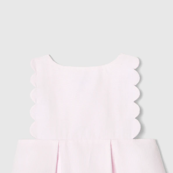 Robe bébé fille en velours