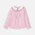 Blouse enfant fille en popeline rayée