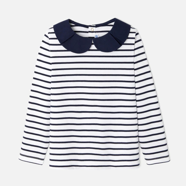 T-shirt marinière enfant fille