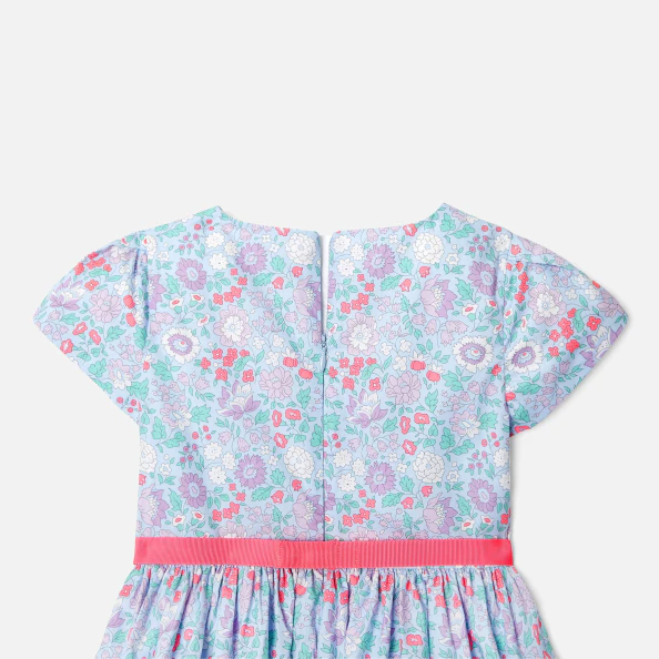 Robe enfant fille en tissu Liberty