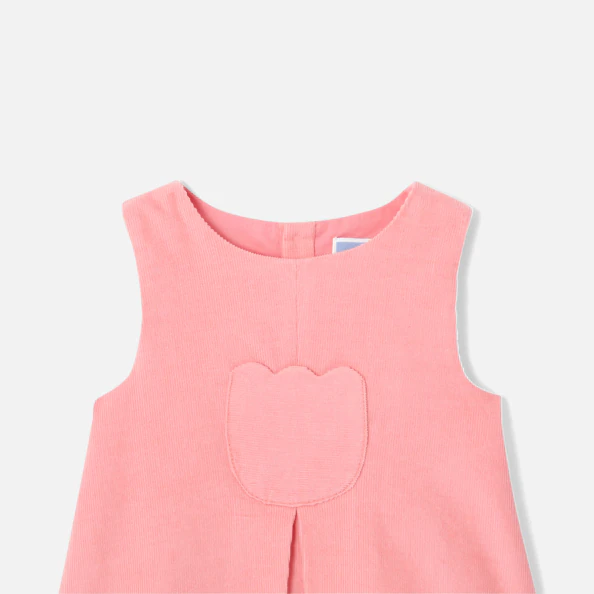 Robe chasuble bébé fille