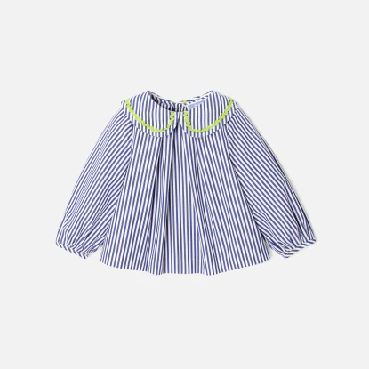 Blouse bébé fille à rayures