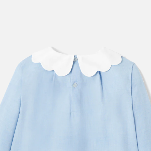 Blouse en popeline enfant fille