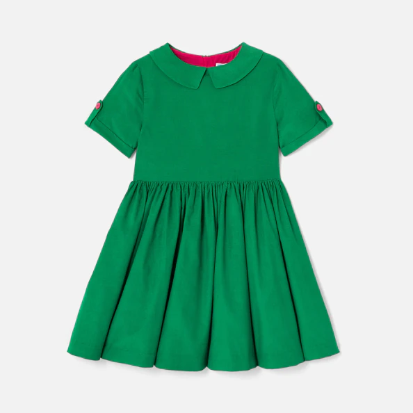 Robe enfant fille en velours