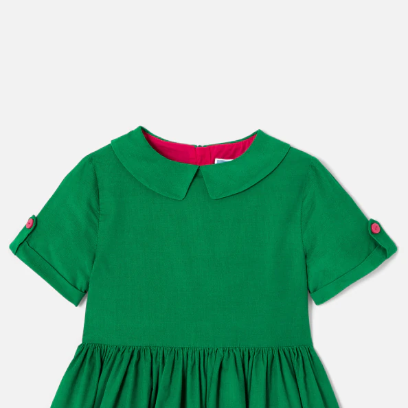 Robe enfant fille en velours