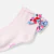 Chaussettes enfant fille noeud tissu Liberty