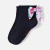 Chaussettes bébé fille noeud en tissu Liberty