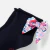 Chaussettes bébé fille noeud en tissu Liberty