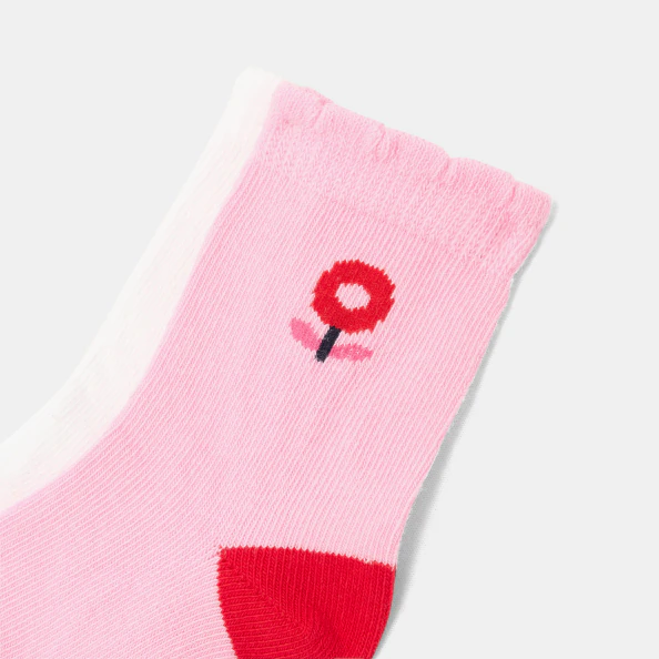 Duo de chaussettes bébé fille