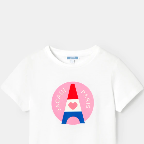 T-shirt enfant fille imprimé