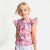 Blouse enfant fille en tissu Liberty