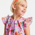 Blouse enfant fille en tissu Liberty