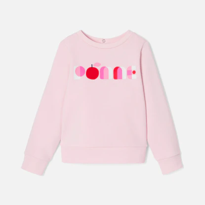 Sweat enfant fille en molleton