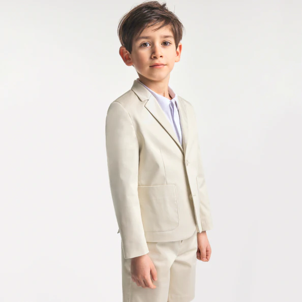 Veste enfant garçon en satin de coton