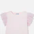 T-shirt enfant fille manches volantées