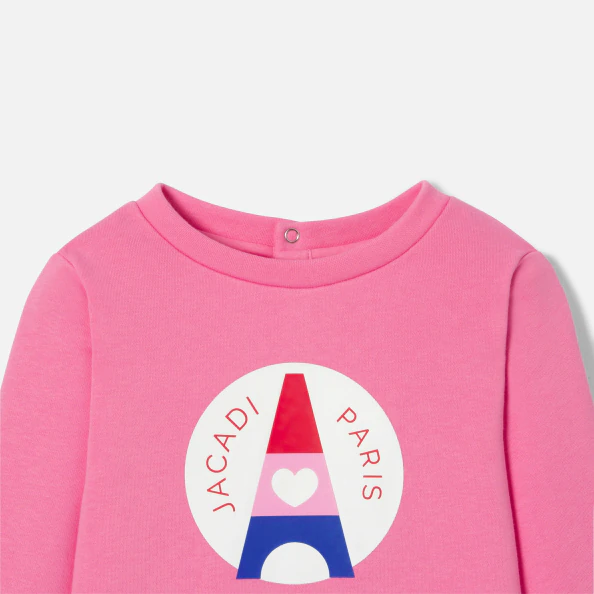 Sweat enfant fille en molleton