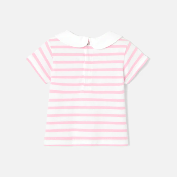 T-shirt marinière bébé fille