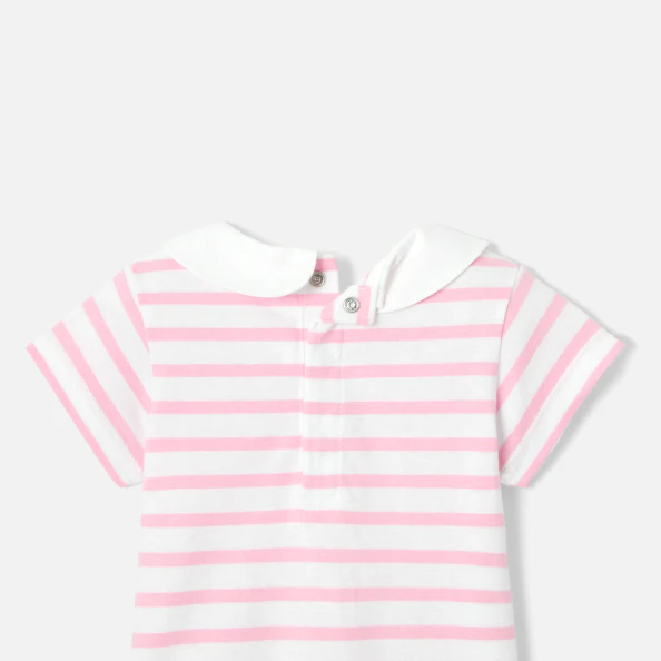 T-shirt marinière bébé fille