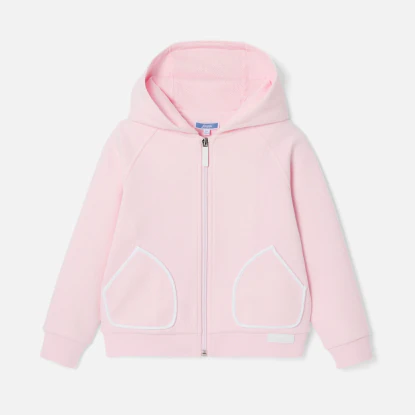 Sweat zippée enfant fille