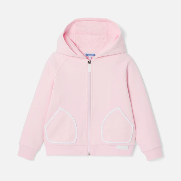 Sweat zippée enfant fille