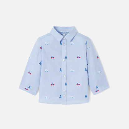 Chemise bébé garçon imprimée